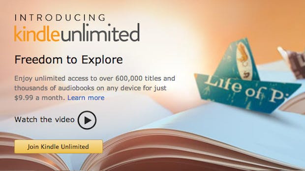 Amazon startet E-Book-Flatrate: 10 Dollar pro Monat für „Kindle Unlimited“