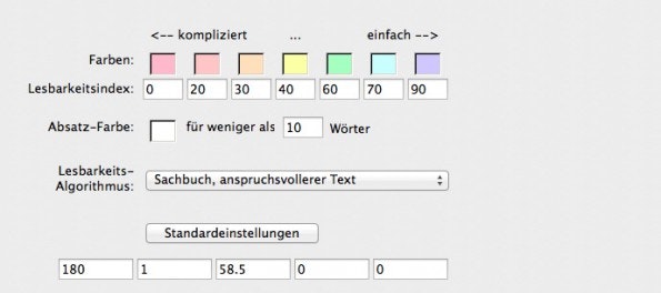 Papyrus Autor 7: Die Textverarbeitung misst, wie gut ein Text lesbar ist. (Screenshot: t3n / Papyrus Autor)