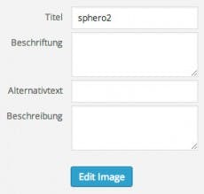 WordPress Mediathek. (Screenshot: t3n)
