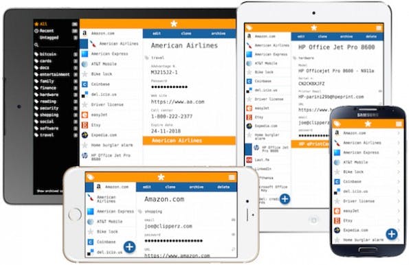 Der Passwort-Manager Clipperz ist kostenlos und Open-Source. (Screenshot: Clipperz)