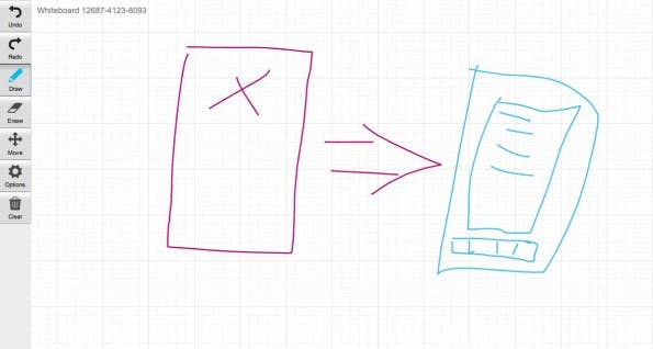 Whiteboard Fox: Das super simple Online-Whiteboard für Teams. (Screenshot: Whiteboard Fox)