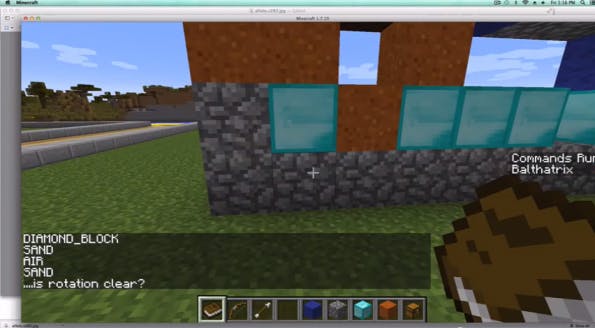 Mini-Game-Programmierung für Minecraft (Screenshot: LearnToMod via YouTube-Video)