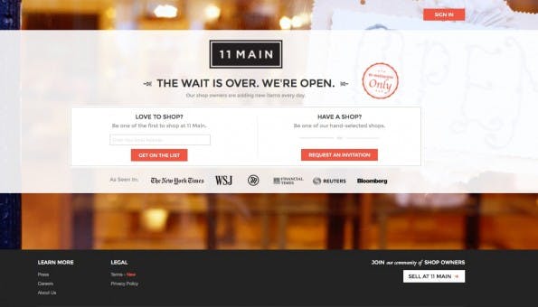 (Screenshot: 11main.com)