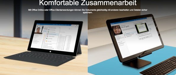 Dropbox-Alternativen: Mit OneDrive macht Microsoft Google Konkurrenz. (Screenshot: Microsoft)