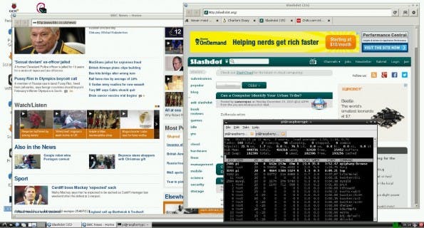 Raspberry Pi: Der optimierte Browser soll das Surfen deutlich angenehmer auf dem Mini-Rechner machen. (Screenshot: Raspberry Pi)
