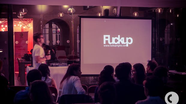 FuckUp-Nights: Scheitern und wieder aufstehen