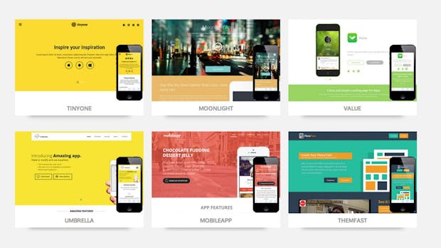 Responsive Webdesign für lau: Diese Website bündelt mehr als 500 Templates