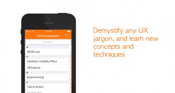 Screenshot: uxcompanion.com