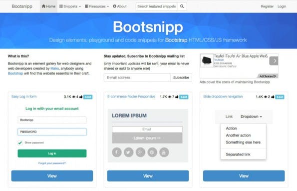 bootstrap-bootsnip