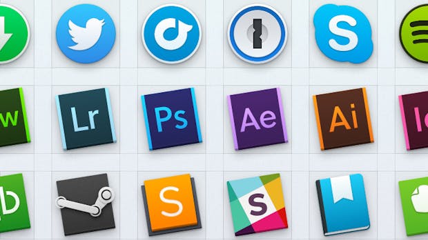 Yosemite-Look für alle Apps: 40 kostenlose Icons für euer Dock