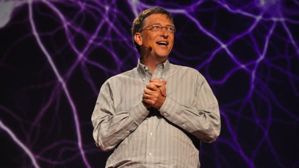 Kann sich freuen: Bill Gates ist der reichste der Tech-Milliardäre. (Bild: Flickr, Gisela Giardino (CC BY-SA 2.0))