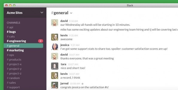 Slack wurde in erster Linie für Unternehmen konzipiert und bietet neben Messaging im Skype-Stil auch noch einige zusätzliche Features.
