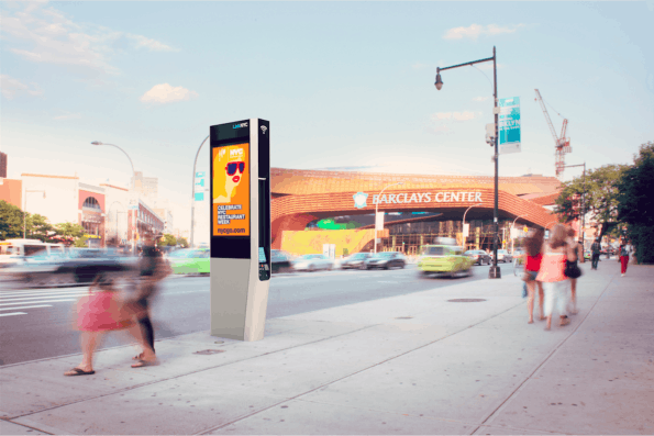 LinkNYC verspricht schnelles kostenloses WLAN für New York. (Foto: CityBridge)