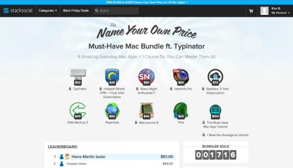 Mac-Bundle: Diese Apps gibt es zum Schnäppchenpreis. (Screenshot: Stacksocial)