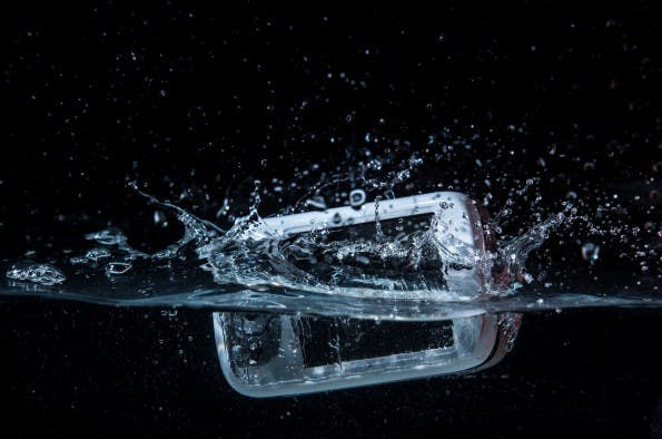 smartphone wasser