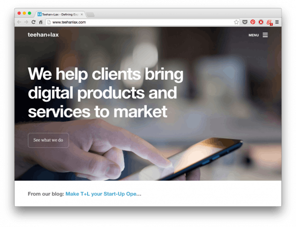 Teehan + Lax (Screenshot: Teehan + Lax)