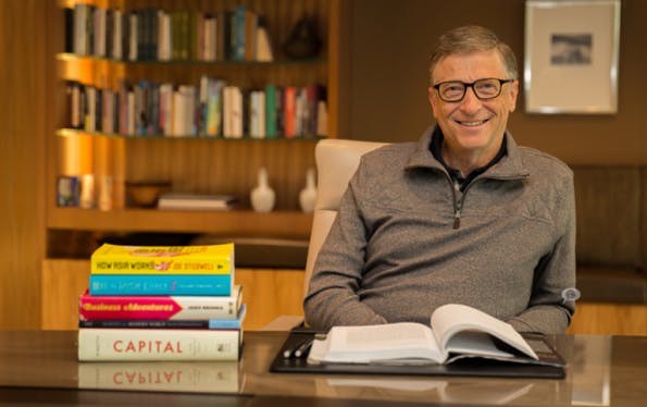 Bill Gates empfiehlt das beste Unternehmerbuch, das er je gelesen hat. (Screenshot: gatesnotes.com)