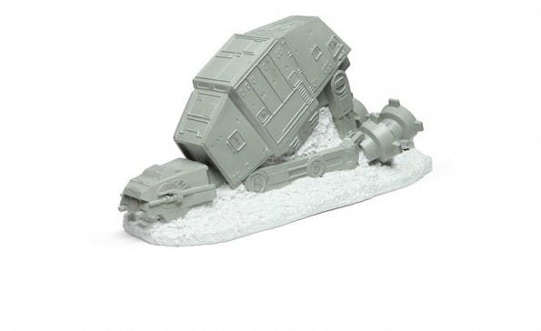 Sicher, ein Gartenzwerg macht sich auch im verschneiten Vorgarten gut – allerdings bei Weitem nicht so gut, wie ein imperialer At-At Walker. (Bild: Thinkgeek)