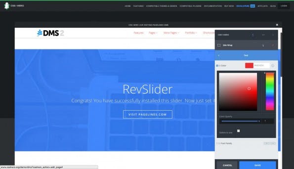 Mit CSS Hero könnt ihr das Aussehen von WordPress-Themes mithilfe einem WYSIWYG-Interface anpassen. (Screenshot: CSS Hero)