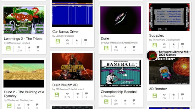 Internet Archive jetzt mit 2.400 kostenlosen MS-DOS-Spielen