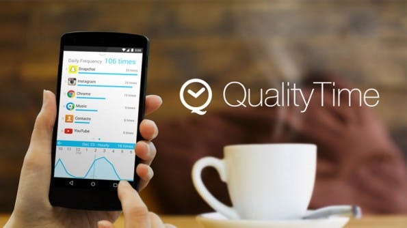 QualityTime wertet die Nutzungsdauer einzelner Apps aus. (Bild: QualityTime)