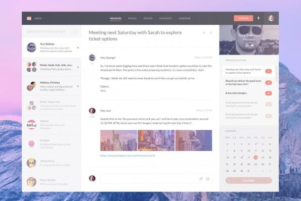 Reimagining Gmail - Web-Templates