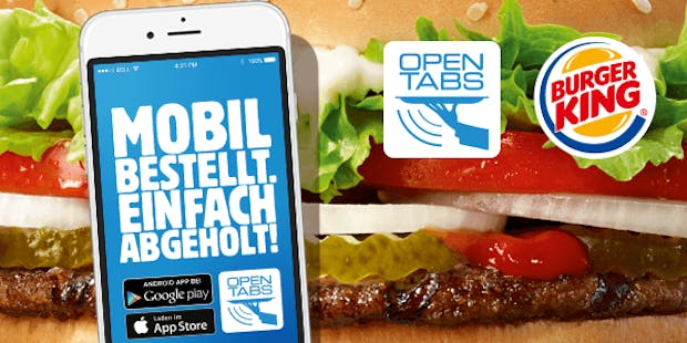 Fast Food per App bei Burger King: Mobile-Payment mit Sinn und Verstand
