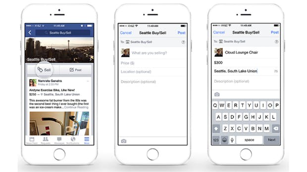 Facebook als Flohmarkt: Social Network stellt neue Verkaufsfunktion für Gruppen vor