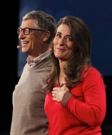 Spenden als Lebensaufgabe: Bill und Melinda Gates führen das Wohltäter-Ranking mit großem Abstand an. #FLICKR#