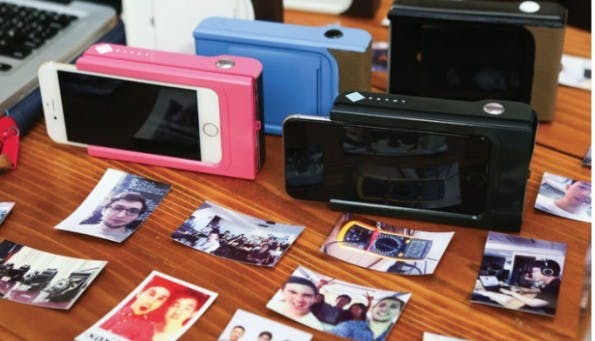 Prynt ist eine Mischung aus Smartphone-Gehäuse und Mini-Drucker. (Bild: Kickstarter / Prynt)