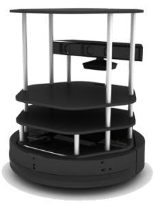 Online-Tutorial für Open-Source-Entwickler-Kit hilft beim Einstieg ins Roboter programmieren. (Foto: TurtleBot)