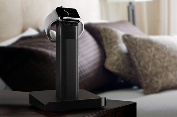 Apple Watch: An Ladestationen sollte es zum Marktstart nicht mangeln. (Foto: Griffin)