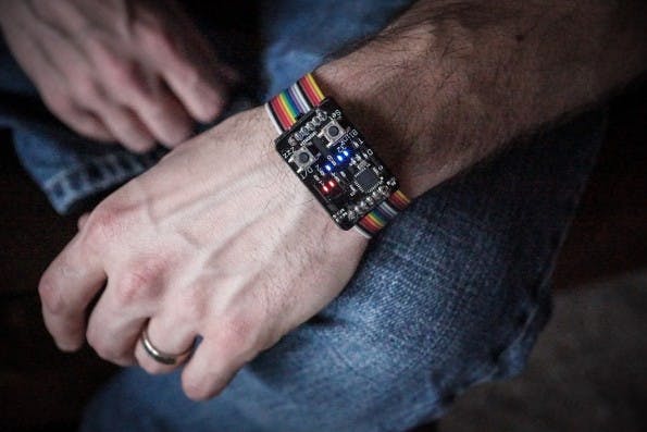 Binary-Watch: Auch so kann eine Uhr aussehen. (Foto: Jordan Wills)