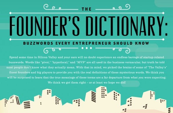 Startup-Buzzwords: Gründerbegriffe „erklärt“. (Grafik: Udemy)