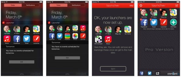 iPhone-App Launcher landet wieder im App-Store. (Screenshot: iTunes)