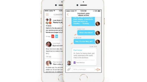 Mailburn macht aus euren E-Mails Chats. (Grafik: Mailburn)