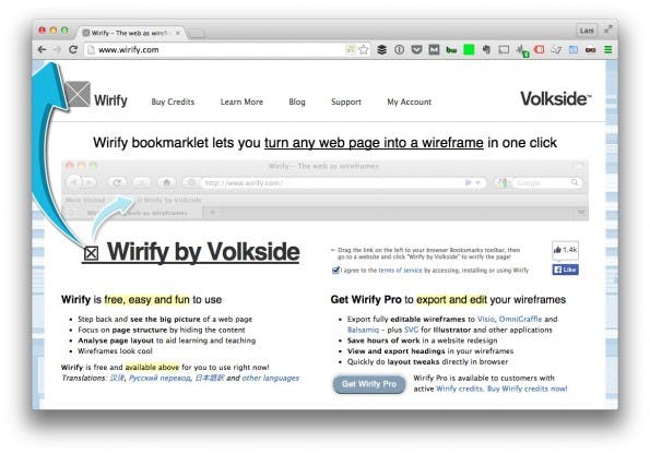 (Screenshot: t3n/ Wirify)