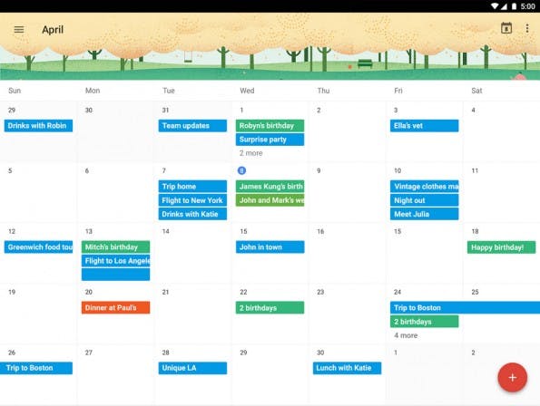 Beste kalender app android 2018