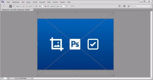 Bilder in Photoshop skalieren