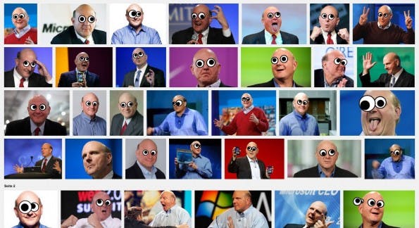 Chrome-Erweiterungen: Schau mir in die Augen, Kleines! (Screenshot: Google / Googlifier)