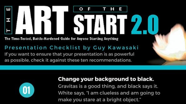 Guy Kawasaki gibt Tipps für erfolgreiche Präsentationen. (Grafik: Guy Kawasaki)