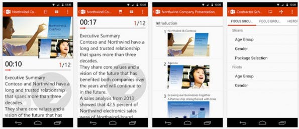 Office Remote: Mit der Android-App könnt ihr PowerPoint, Word und Excel fernsteuern. (Screenshot: Play-Store)