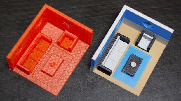 The Palette lässt jeden beliebigen 3D-Drucker mehrfarbig drucken