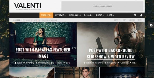 WordPress-Theme für Lifestyle-Blog (Screenshot: cubellthemes.com)