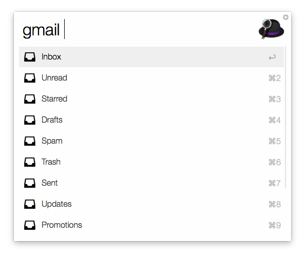 Gmail nutzen, ohne überhaupt die Weboberfläche oder eine einzige App öffnen zu müssen. (Screenshot: t3n)