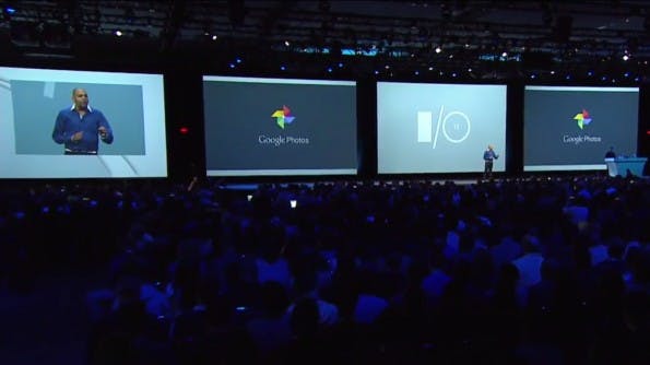 Google Photos: Der neue Cloud-Dienst bietet unbegrenzten Speicherplatz für eure Fotos und Videos. (Screenshot: YouTube)