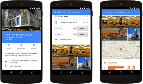 Mit neuen mobilen Werbeformaten reagiert Google auf die neue Entwicklung bei den Suchanfragen. (Bild: Google)