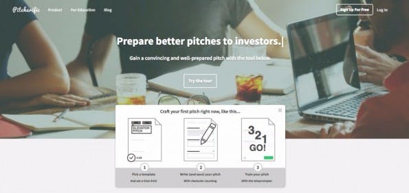 Bin ich überzeugend genug? Diese Tool hilft beim Erstellen und Üben des Startup-Pichtes. (Screenshot: Pitcherific)