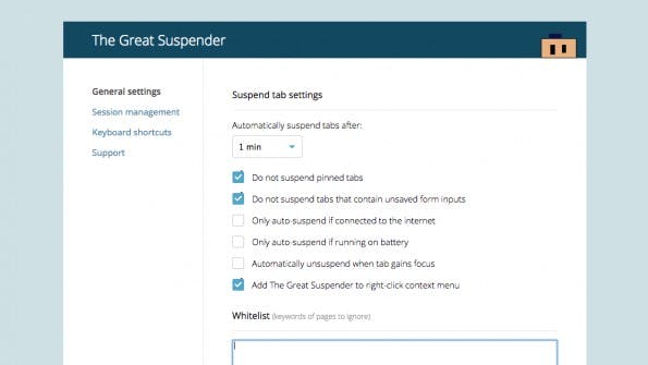 tabs_suspendieren_arbeitsspeicher_chrome_Extension