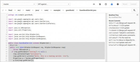 Cloud Source Repositories: Google startet eigene GitHub-Alternative. (Screenshot: Google)